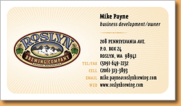 Mike Payne Business Card