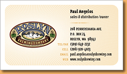 Paul Angelos Business Card